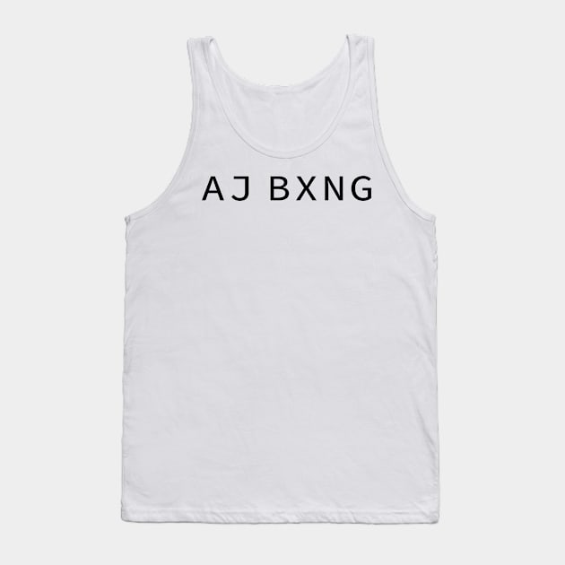 AJ BXNG Anthony Joshua Tank Top by cagerepubliq